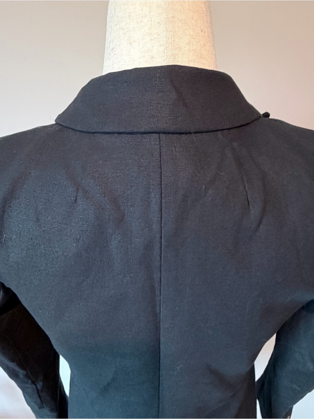 J. Crew Black Linen Women's Blazer - Picture 8 of 10